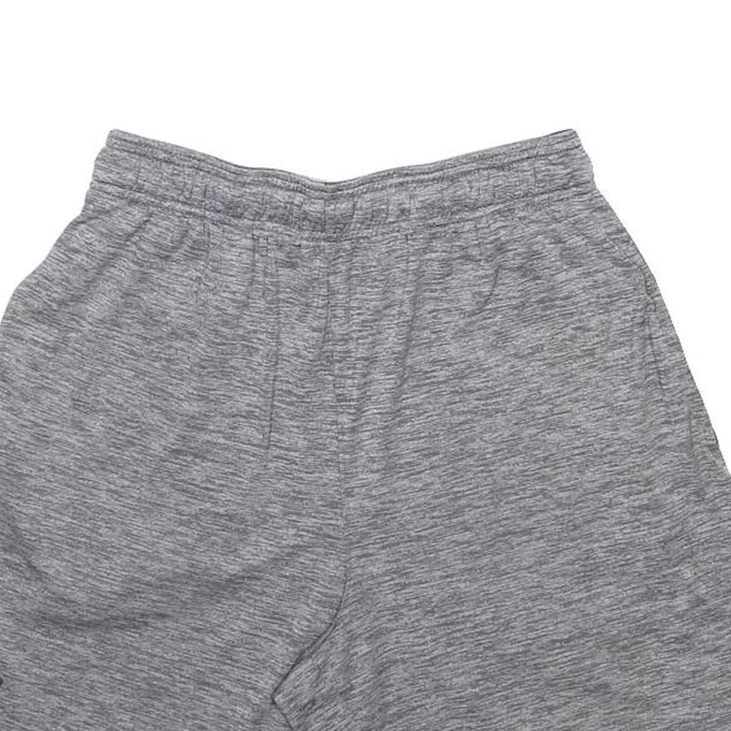UNDER ARMOUR Mens Grey Casual Sports Shorts M W26 Lightweight Synthetic Fabric
