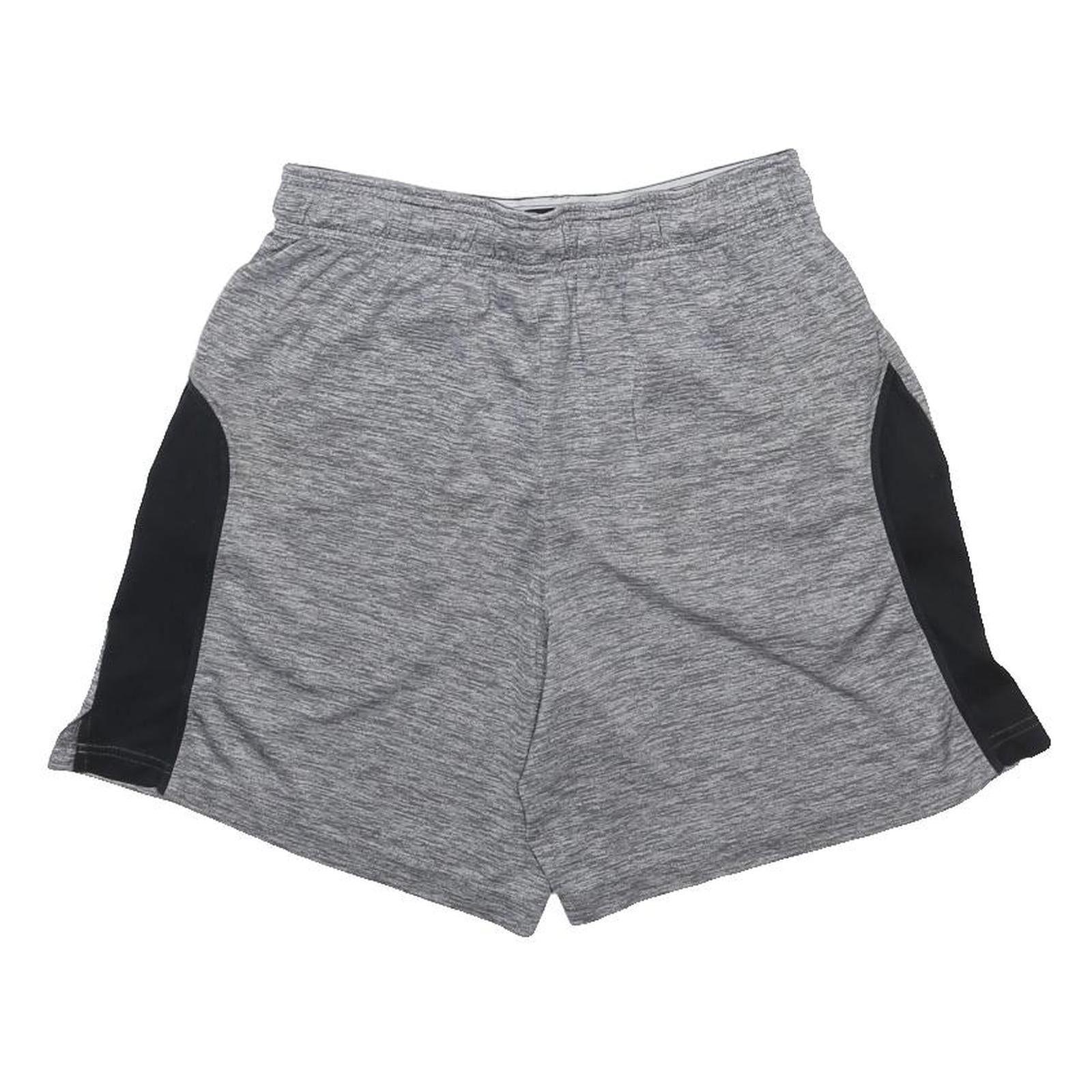 UNDER ARMOUR Mens Grey Casual Sports Shorts M W26 Lightweight Synthetic Fabric