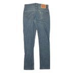 LEVI'S Mens Slim Blue Denim Classic Jeans W28 L30 Zip Cotton Blend