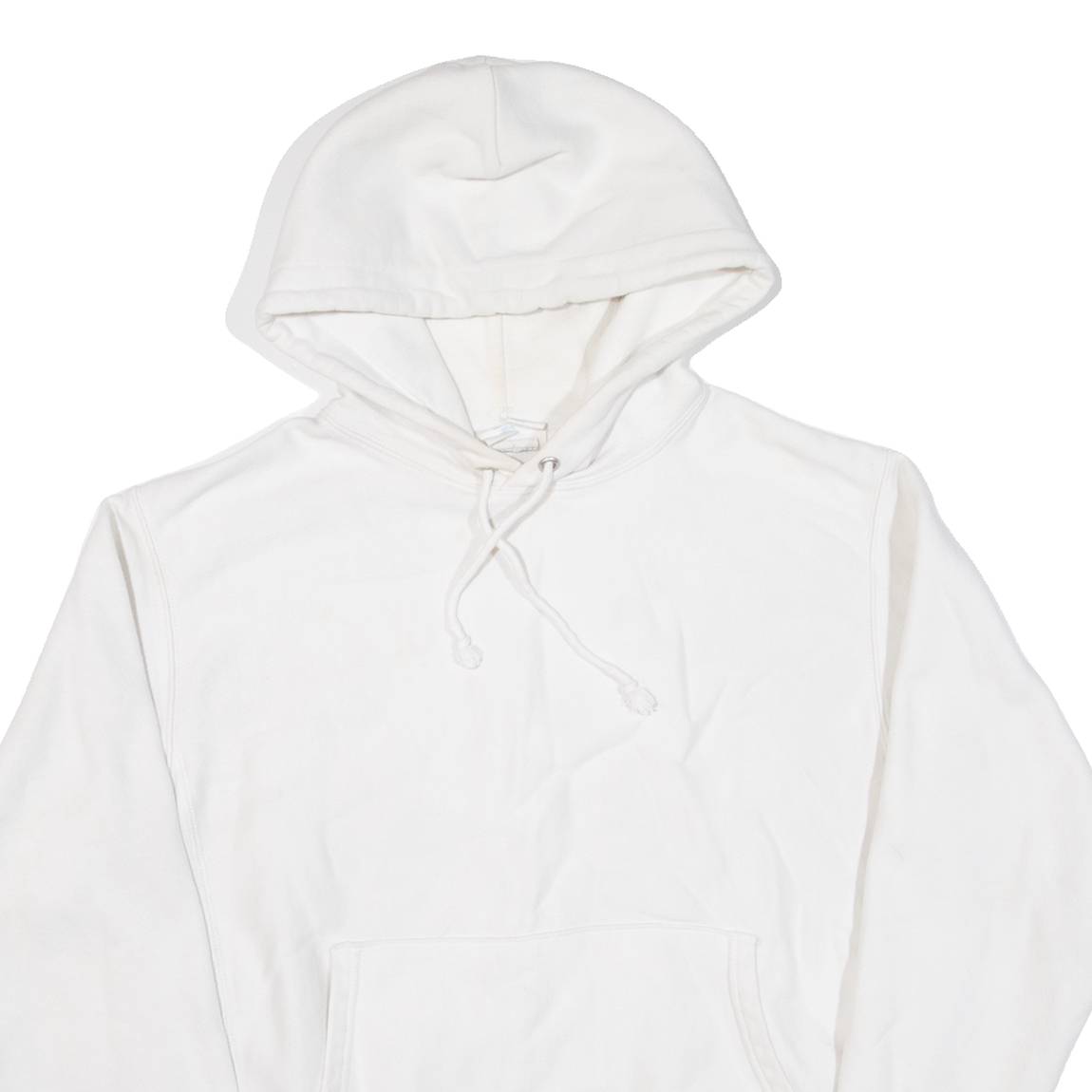 CHAMPION REVERSE WEAVE Mens White Hoodie M