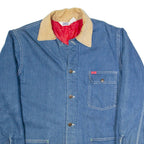 BIG SMITH Mens Chore Jacket Blue 90s XL
