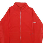 BERGHAUS Womens Red Jacket UK 14 Polyester Plain Zip Outdoor Activewear