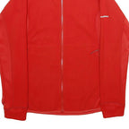 BERGHAUS Womens Red Jacket UK 14 Polyester Plain Zip Outdoor Activewear