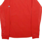 BERGHAUS Womens Red Jacket UK 14 Polyester Plain Zip Outdoor Activewear