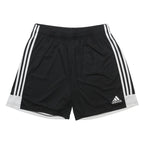 ADIDAS Mens Black & White Sports Shorts XL W30 Breathable Polyester