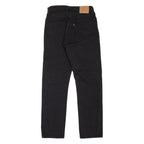 LEVI'S 501 BIG E Jeans Womens Black Regular Straight W26 L28