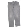 CARHARTT Mens Regular Fit Grey Denim Jeans W36 L32 Comfortable Durable Cotton