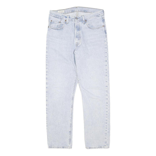 LEVI'S Womens Big E Jeans Blue Regular Straight Denim Light W30 L28 Vintage