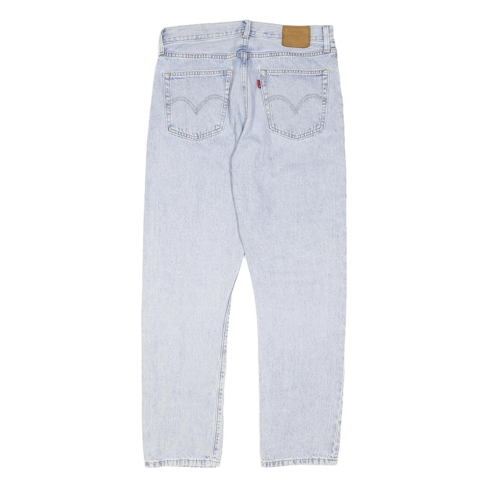 LEVI'S Womens Big E Jeans Blue Regular Straight Denim Light W30 L28 Vintage