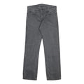 LEVI'S 513 Mens Jeans Grey Slim Straight Denim Medium W30 L30 Classic Zip