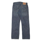 LEVI'S Mens Blue Regular Fit Straight Leg Denim W30 L28 Classic Zip Jeans