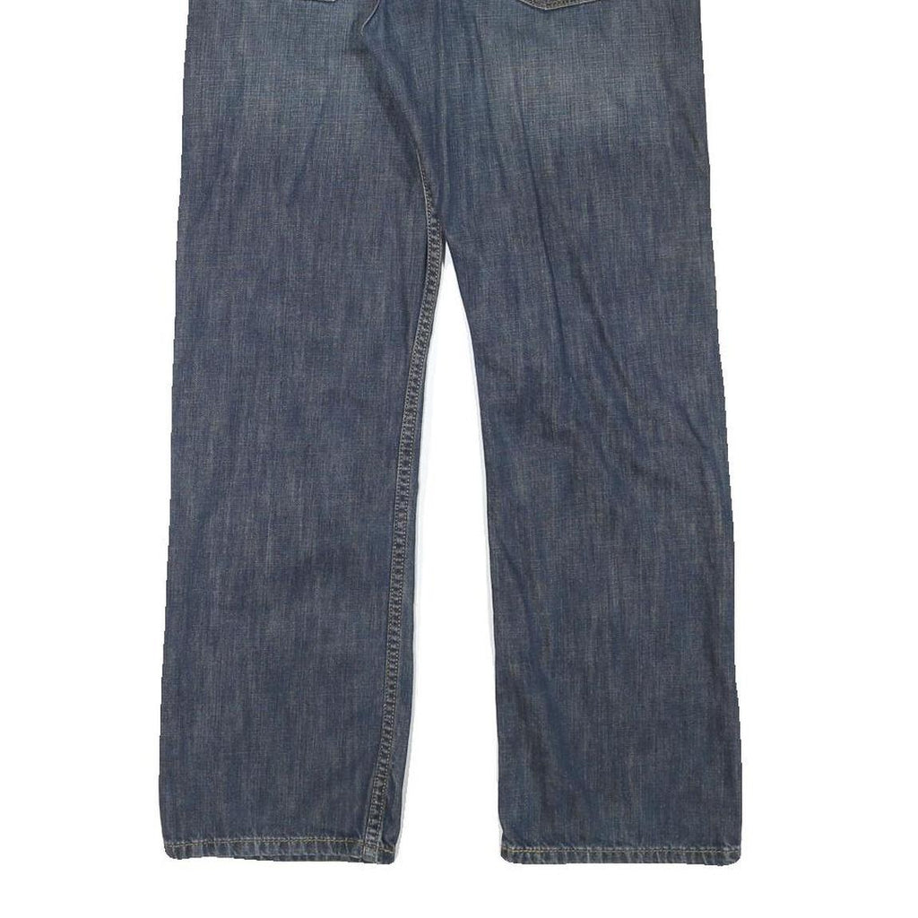 LEVI'S Mens Blue Regular Fit Straight Leg Denim W30 L28 Classic Zip Jeans