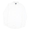 JOOP Mens White Slim Fit Shirt M Cotton Blend Formal Business Casual