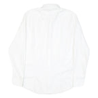 JOOP Mens White Slim Fit Shirt M Cotton Blend Formal Business Casual