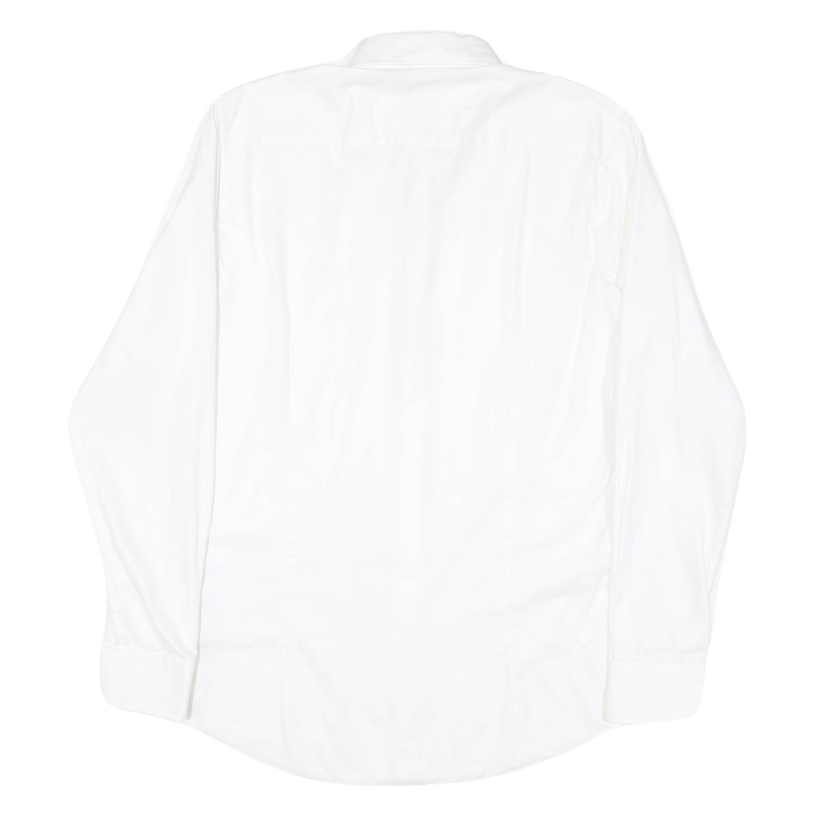 JOOP Mens White Slim Fit Shirt M Cotton Blend Formal Business Casual