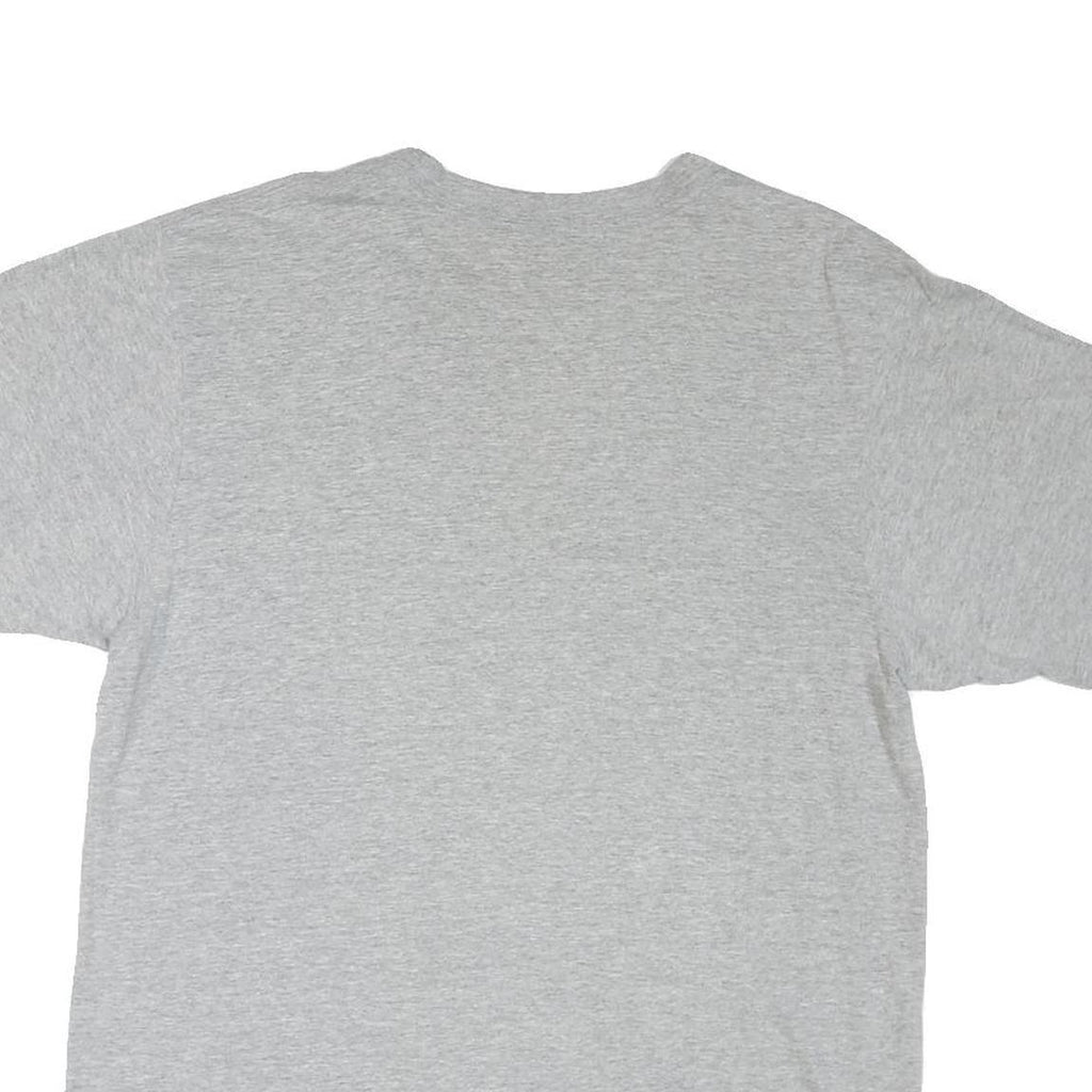 REEBOK Mens Grey Winnipeg Jets Graphic T-Shirt L Short Sleeve Crew Neck Official