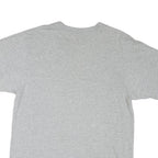 REEBOK Mens Grey Winnipeg Jets Graphic T-Shirt L Short Sleeve Crew Neck Official