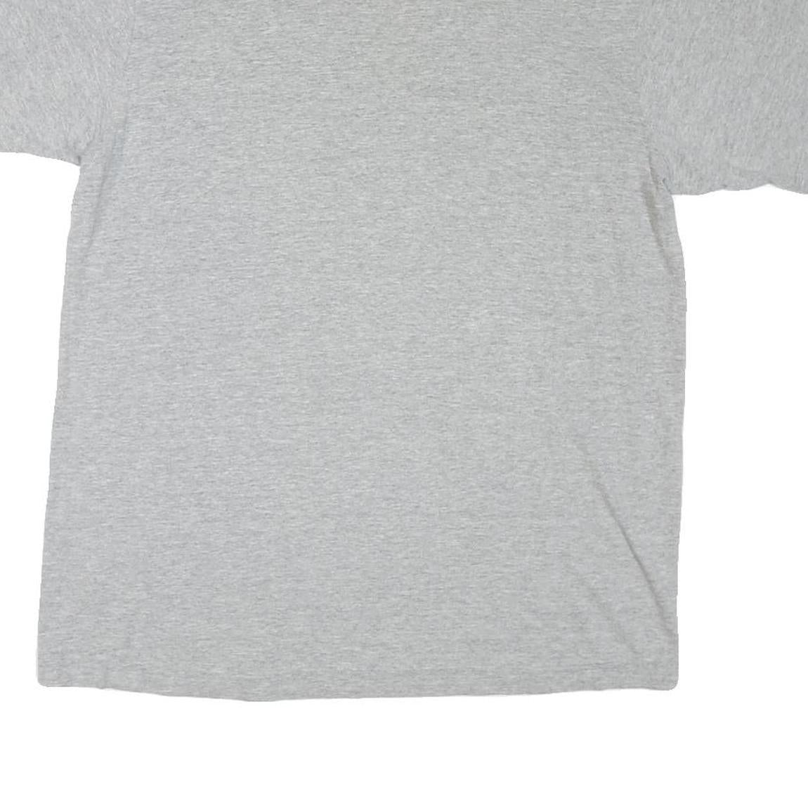 REEBOK Mens Grey Winnipeg Jets Graphic T-Shirt L Short Sleeve Crew Neck Official