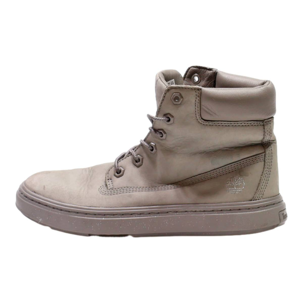 TIMBERLAND Lace-Up Boots Grey Leather Womens UK 5