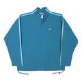 ADIDAS Mens Blue & Light Blue Lightweight Zip Jacket M Polyester Blend
