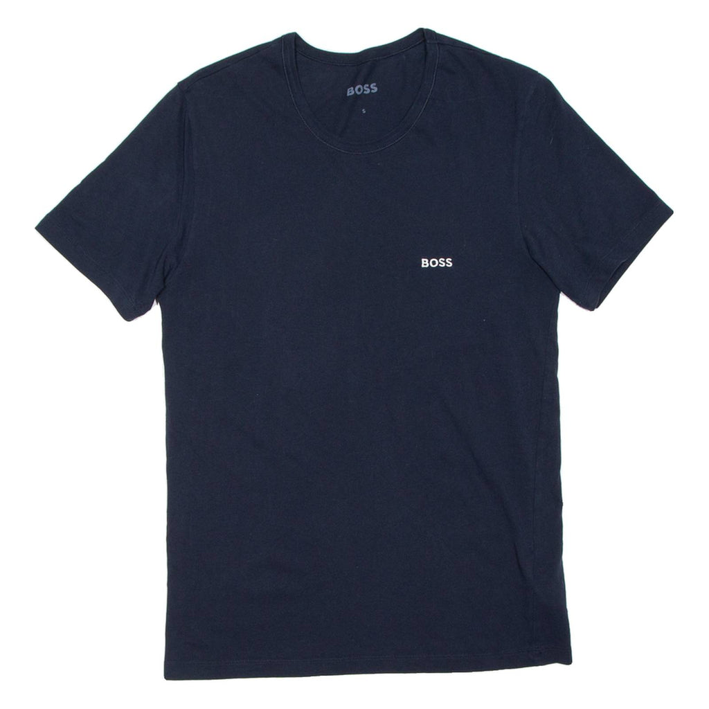 BOSS Mens T-Shirt Blue S