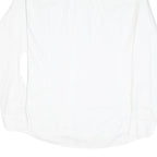 EMPORIO ARMANI Mens White Cotton Blend Shirt XL Smart Classic Button Up Formal