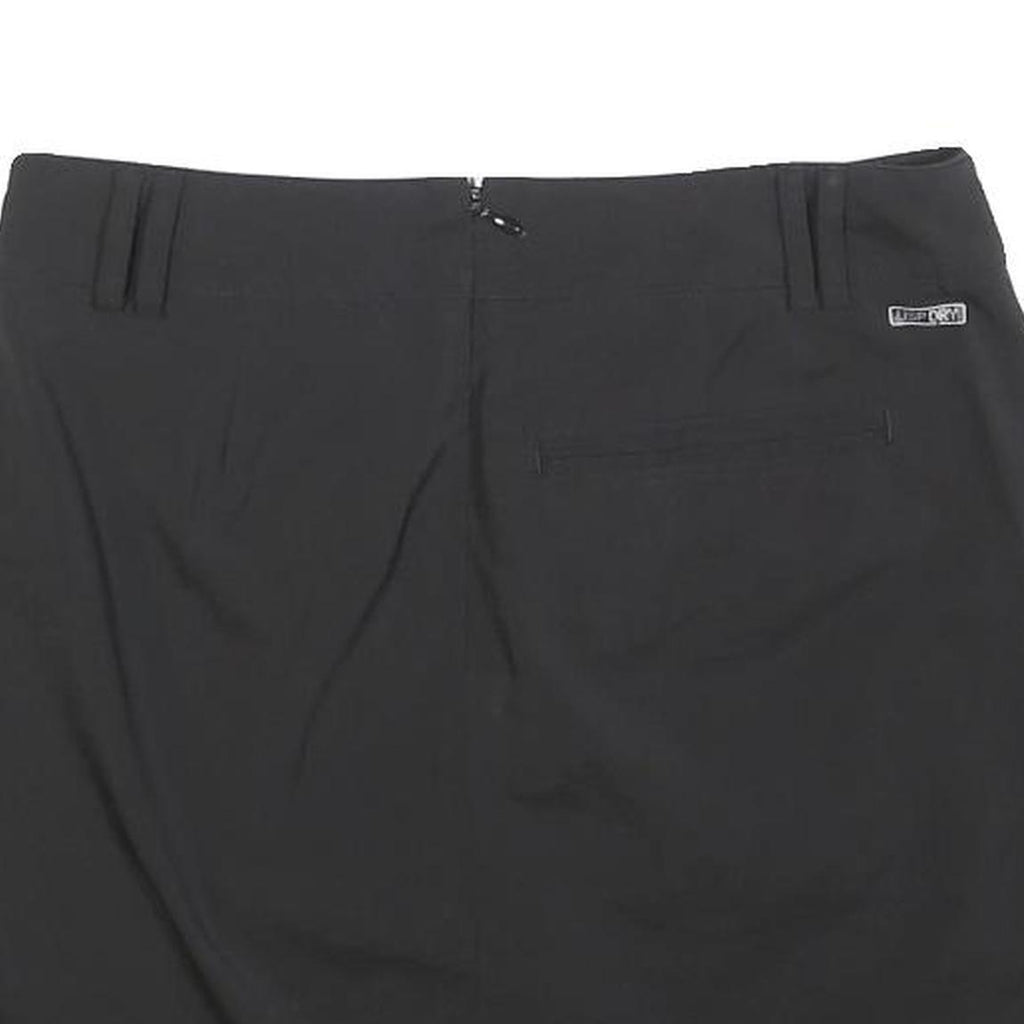 PUMA Womens Black Mini Skort Polyester Blend Plain Size M Sportswear Casual