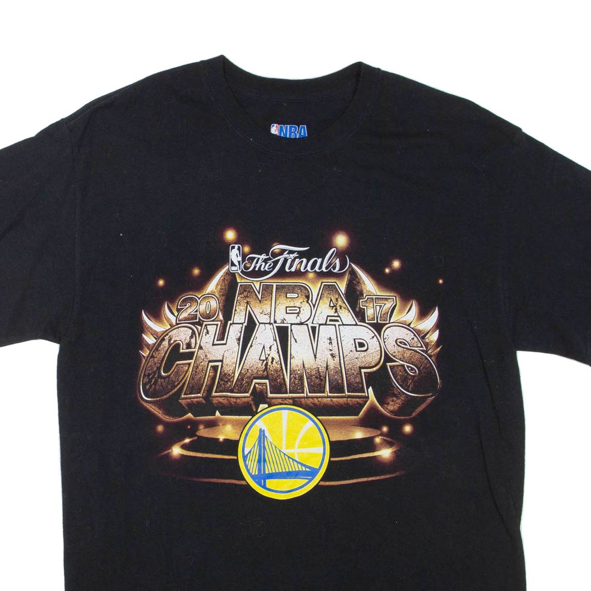 NBA 2017 Finals Mens T-Shirt Black USA M