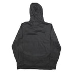 ADIDAS Mens Black Hoodie L Cotton Blend Pullover Lightweight Sportswear