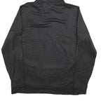 ADIDAS Mens Black Hoodie L Cotton Blend Pullover Lightweight Sportswear