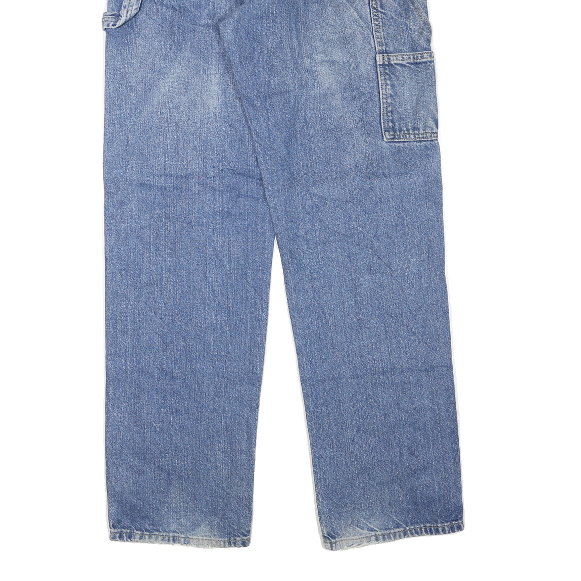 DICKIES Mens Jeans Blue Regular Straight Denim Medium W34 L34 Workwear Casual