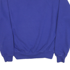 CHAMPION Mens Blue Crew Neck S Classic Cotton Blend Pullover Sweatshirt