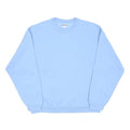 JERZEES Mens Blue Crew Neck M Classic Lightweight Sweatshirt Pullover