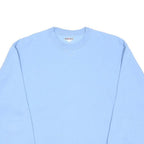 JERZEES Mens Blue Crew Neck M Classic Lightweight Sweatshirt Pullover