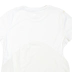 NIKE Womens White Running T-Shirt S Short Sleeve Crew Neck Lightweight