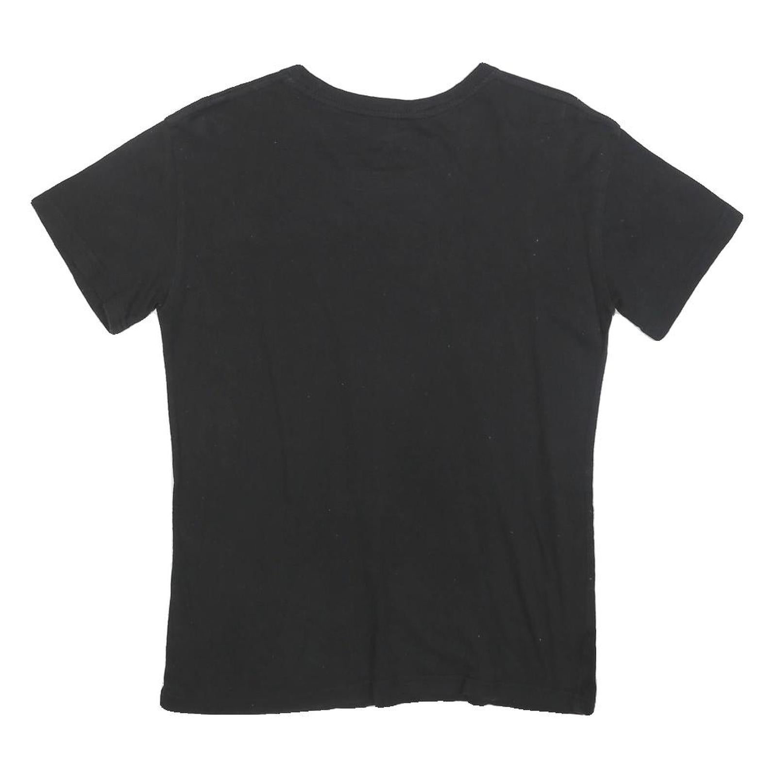 THE ROLLING STONES Womens Black Tour Of America 78 Graphic T-Shirt S Short