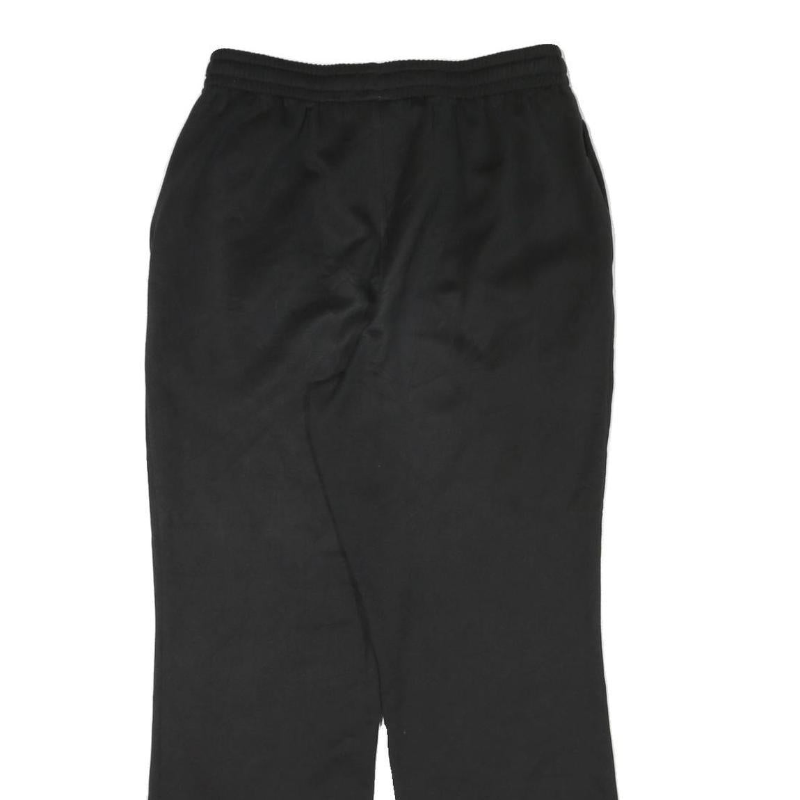 PUMA Mens Joggers Black L W30 L29 Relaxed Straight Polyester Blend