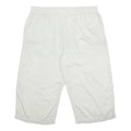 BONMARCHE Womens White Viscose Woven Straight Trousers W36 L19 Loose Fit Pockets