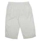 BONMARCHE Womens White Viscose Woven Straight Trousers W36 L19 Loose Fit Pockets