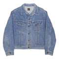 LEE Mens Blue Denim Jacket M Cotton Blend Button Closure Classic Fit Vintage