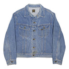LEE Mens Blue Denim Jacket M Cotton Blend Button Closure Classic Fit Vintage