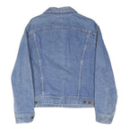 LEE Mens Blue Denim Jacket M Cotton Blend Button Closure Classic Fit Vintage