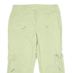 STYLE & CO Womens Shorts Beige Cargo UK 14 W32 Cotton Blend Casual