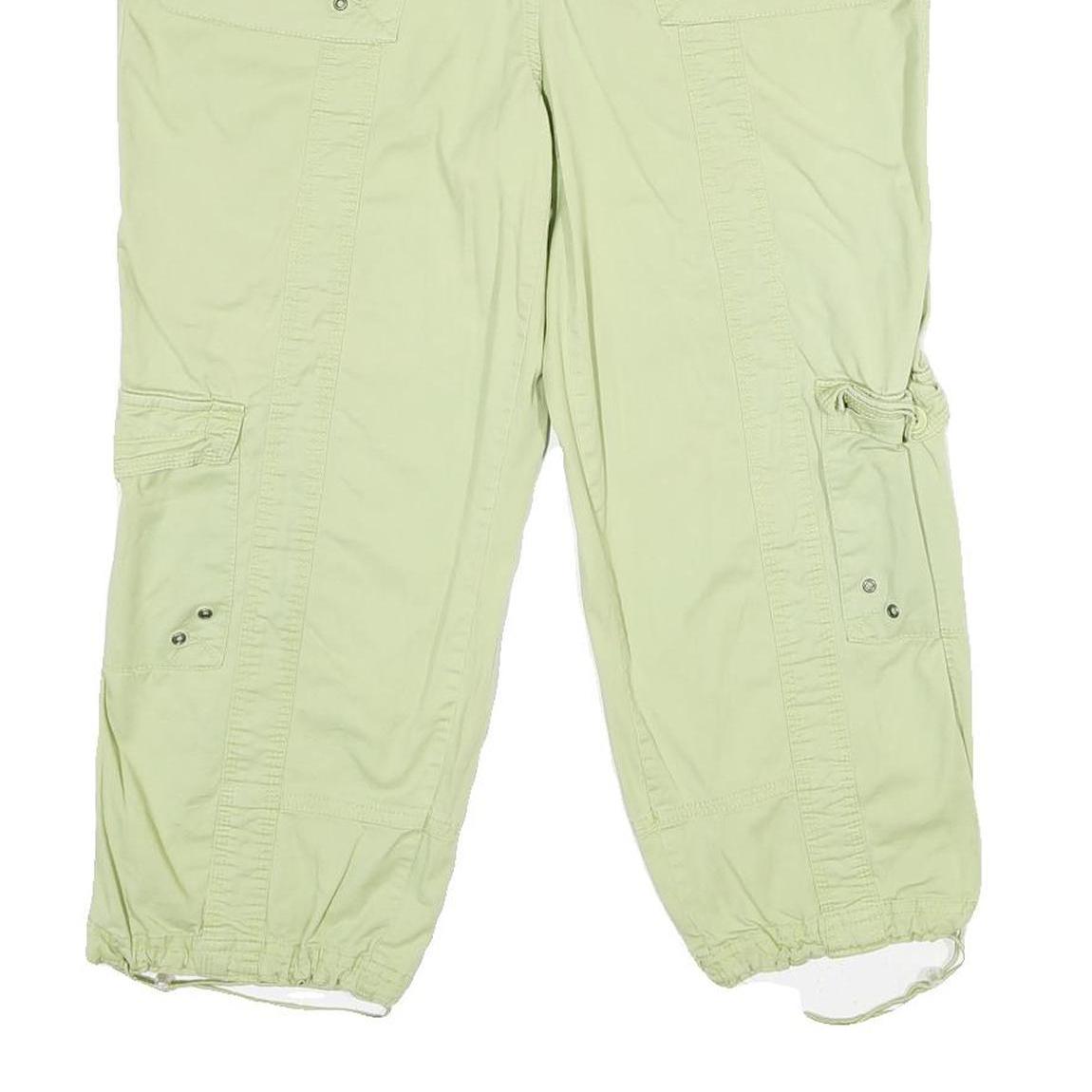 STYLE & CO Womens Shorts Beige Cargo UK 14 W32 Cotton Blend Casual