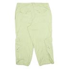 STYLE & CO Womens Shorts Beige Cargo UK 14 W32 Cotton Blend Casual