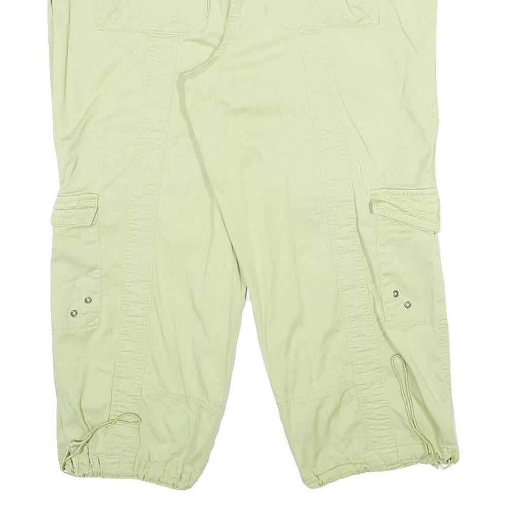 STYLE & CO Womens Shorts Beige Cargo UK 14 W32 Cotton Blend Casual