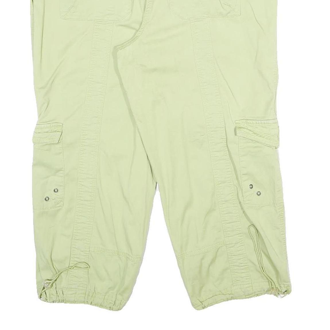 STYLE & CO Womens Shorts Beige Cargo UK 14 W32 Cotton Blend Casual