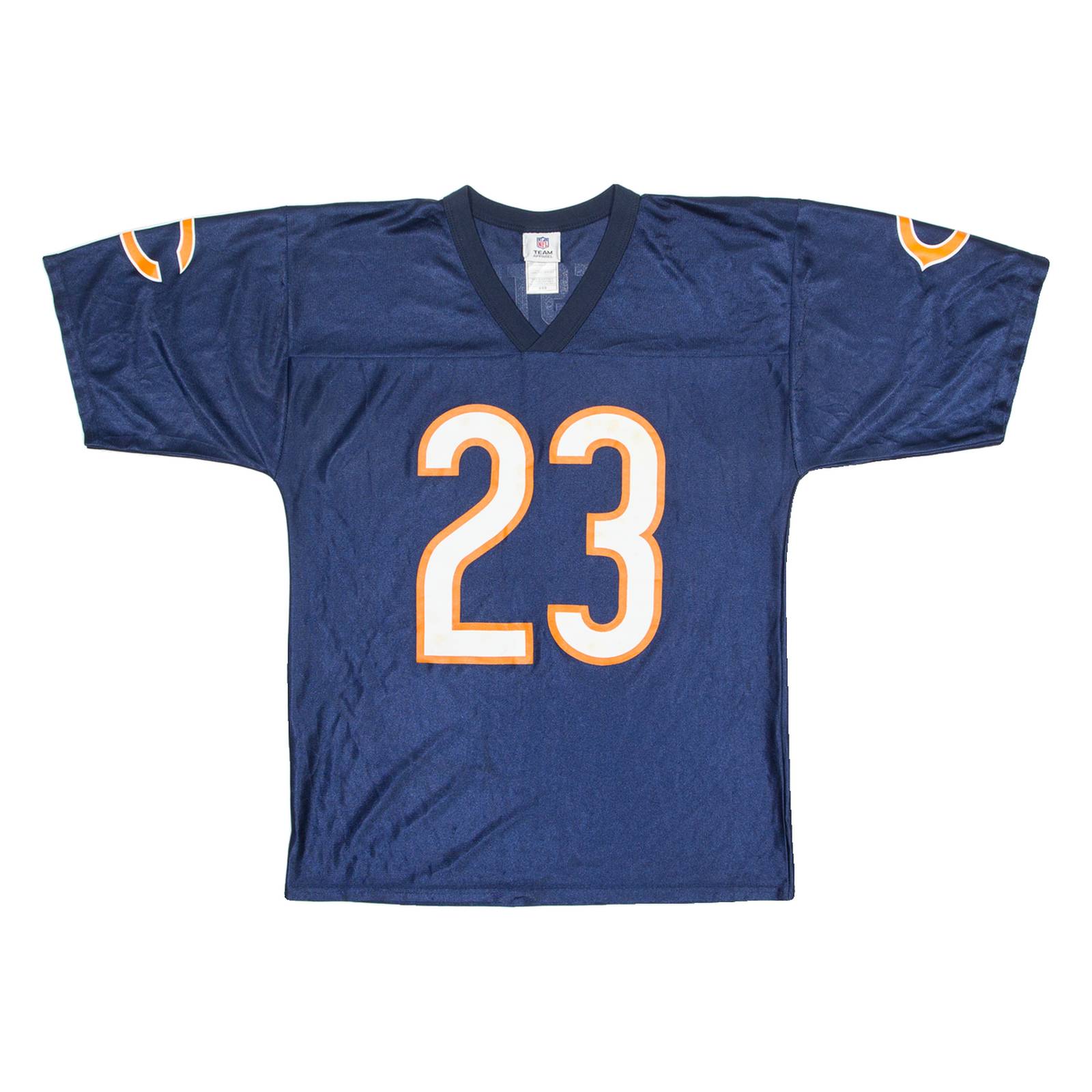 NFL Chicargo Bears 23 Hester Mens Jersey Blue USA V-Neck M