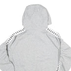 NIKE Mens Grey Hoodie M Cotton Blend Pullover Sportswear Sweatshirt