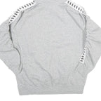NIKE Mens Grey Hoodie M Cotton Blend Pullover Sportswear Sweatshirt